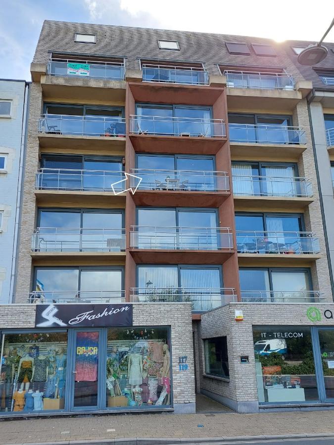 Studio 3 Bredene Met Strandcabine 외부 사진