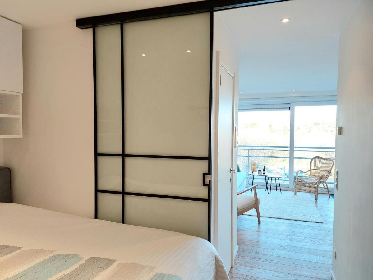 Studio 3 Bredene Met Strandcabine 외부 사진
